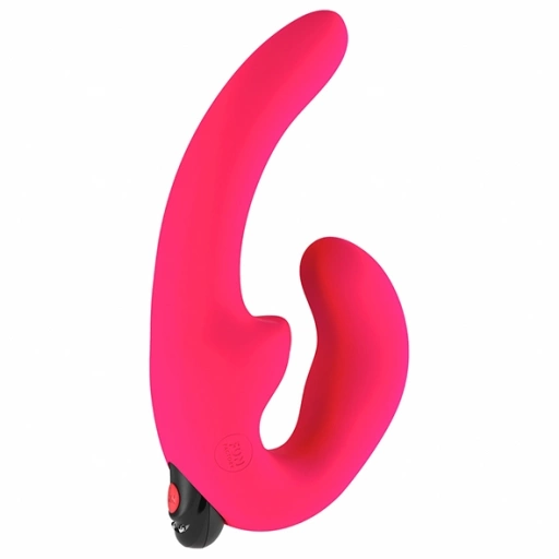 Wibrator dla par - Fun Factory Sharevibe Double Dildo with Vibration  Różowy