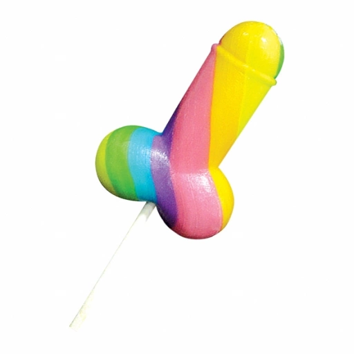 Lizak tęczowy penis - Rainbow Cock Pops  