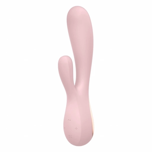 Wibrator króliczek z aplikacją - Satisfyer Mono Flex Vibrator   Różowy