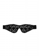 Ouch! Luxury Eye Mask Black - Maska na oczy ⚫ DARMOWA DOSTAWA od 299zł ⚫ DYSKRETNA PRZESYŁKA 24H Z POLSKI ⚫