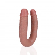 U Shaped Double Dildo 5”