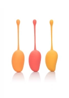 CalExotics Kegel Training Set Mango Assortment - Zestaw kulek gejszy ⚫ DARMOWA DOSTAWA od 299zł ⚫ DYSKRETNA PRZESYŁKA 24H Z POLSKI ⚫