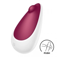 Satisfyer Spot on 3 - Wibrator łechtaczkowy typu Lay-on, Bordowy ⚫ DARMOWA DOSTAWA od 299zł ⚫ DYSKRETNA PRZESYŁKA 24H Z POLSKI ⚫