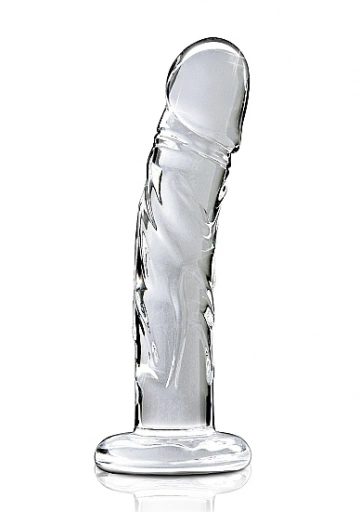 Pipedream Icicles - Realistyczne DILDO szklane przezroczyste 19 cm