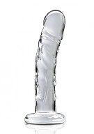 Pipedream Icicles - Realistyczne DILDO szklane przezroczyste 19 cm