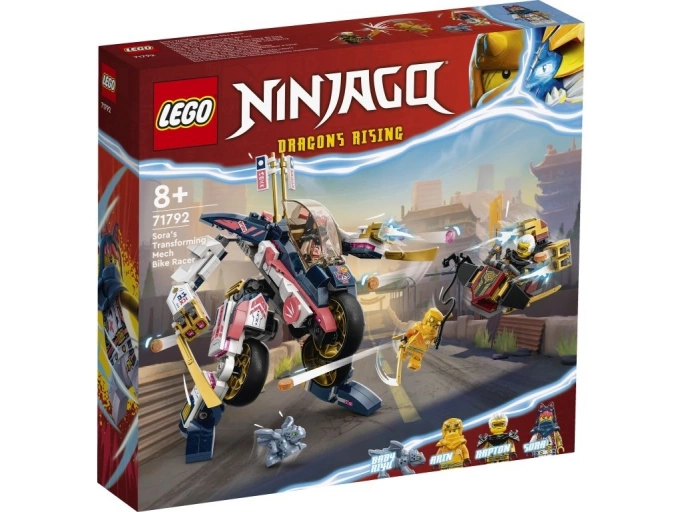 LEGO 71792 Ninjago Mech Sory zmieniający się w motocykl wyścigowy