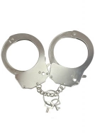 Cnex Metallic Handcuffs - Kajdanki ⚫ DARMOWA DOSTAWA od 299zł ⚫ DYSKRETNA PRZESYŁKA 24H Z POLSKI ⚫