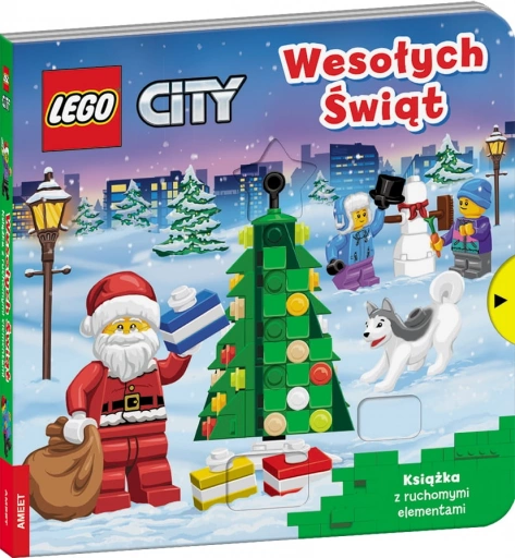 LEGO CITY PPS6003 Wesołych Świąt Książka z ruchomymi elementami