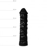 All Black - dildo klasyczne 33 cm ⚫ DARMOWA DOSTAWA od 299zł ⚫ DYSKRETNA PRZESYŁKA 24H Z POLSKI ⚫