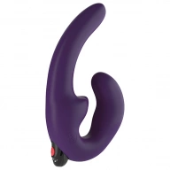 Wibrator dla par - Fun Factory Sharevibe Double Dildo with Vibration  Fioletowy