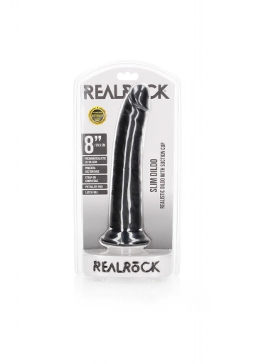 Slim Realistic Dildo with Suction Cup - 8""""/ 20,5 cm