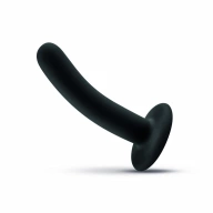 No-Parts Logan Dildo 13.5 Cm - Black - Dildo Strap-on ⚫ DARMOWA DOSTAWA od 299zł ⚫ DYSKRETNA PRZESYŁKA 24H Z POLSKI ⚫