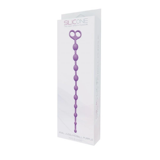 FALLO ANALE ANAL JUGGLING BALL SILICONE PURPLE