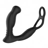 Masażer prostaty z pierścieniem na penisa i jądra - Nexus Simul8 Vibrating Dual Motor Anal Cock and Ball Toy  