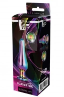 GLEAMING LOVE COLOURED PLEASURE PLUG L