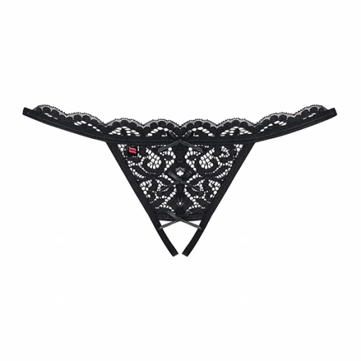 Obsessive Stringi otwarte - 831-THC-1 Crotchless Thong S/M