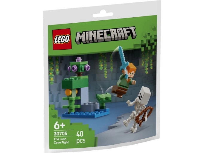 LEGO 30705 Minecraft Walka w bujnej jaskini