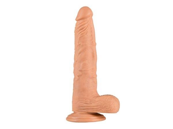 Realistyczne Dildo z Przyssawką Long John 22cm | 100% ORYGINAŁ| DYSKRETNA PRZESYŁKA