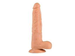 Realistyczne Dildo z Przyssawką Long John 22cm | 100% ORYGINAŁ| DYSKRETNA PRZESYŁKA