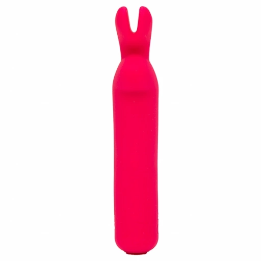 Mini wibrator i masażer łechtaczki - Happy Rabbit Rechargeable Vibrating Bullet Różowy