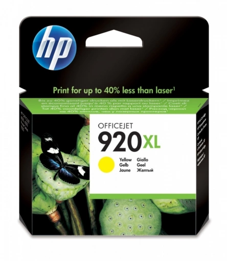 HP Inc. Tusz nr 920 Żółty XL CD974AE