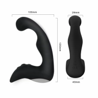 Power Escorts New Prostate Stimulator Black Prostate Stimulator - Wibrujący masażer prostaty