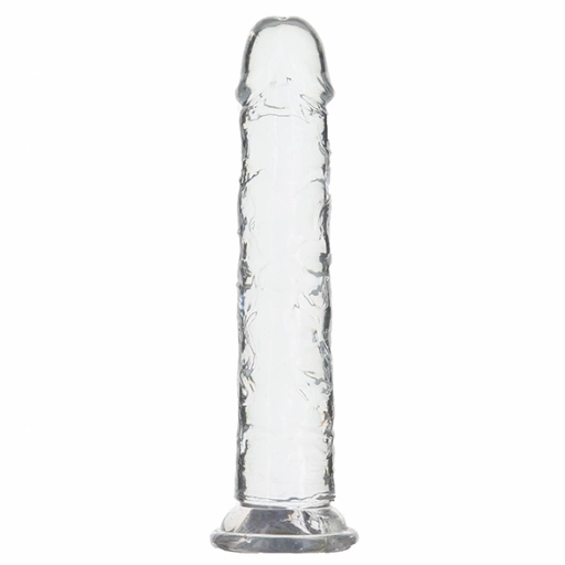 Dildo klasyczne realistyczne - Addiction Crystal Addiction Vertical Dildo (No Balls) 8 Inch  