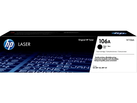 Oryginalny toner HP 106A czarny (W1106A)