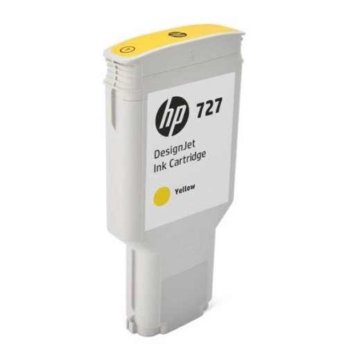 HP oryginalny ink F9J78A, No.727, yellow, 300ml, HP DesignJet T1530, T2530, T930