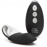 Fifty Shades of Grey Relentless Vibrations Remote Knicker Vibrator- Wibrator łechtaczkowy do bielizny z pilotem, Czarny