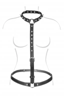 SEXY BUST HARNESS WITH SPIKES