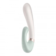 Satisfyer Heat Wave Connect App (Mint) - Wibrator króliczek z podgrzewaniem i aplikacją mobilną