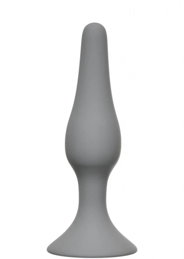 Lola Toys Slim Anal Plug Xl Grey - Korek analny, szary ⚫ DARMOWA DOSTAWA od 299zł ⚫ DYSKRETNA PRZESYŁKA 24H Z POLSKI ⚫