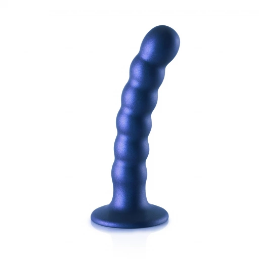 Beaded Silicone G-Spot Dildo - 5'' / 13 cm