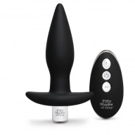 Korek analny zdalnie sterowany - Fifty Shades of Grey Relentless Vibrations Remote Control Butt Plug  