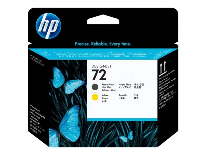 Głowica HP 72 Matte Black and Yellow Printhead C9384A