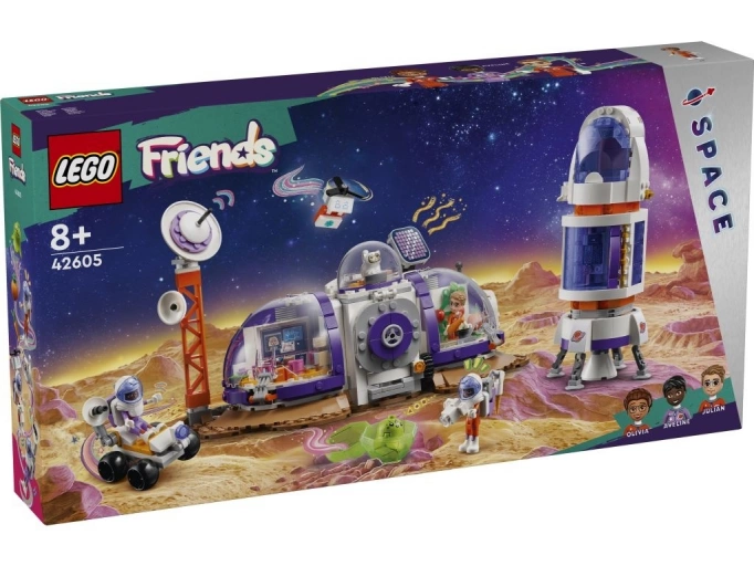 LEGO 42605 Friends Stacja kosmiczna i rakieta