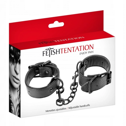 Fetish tentation Adjustable Handcuffs - Kajdanki ⚫ DARMOWA DOSTAWA od 299zł ⚫ DYSKRETNA PRZESYŁKA 24H Z POLSKI ⚫