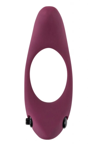 Lola Games Erection Vibroring Pure Passion Lunar Wine Red - Wibrujący pierścień erekcyjny