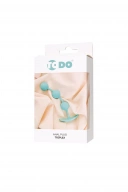  ToDo by Toyfa Anal plug Triplex, silicone, mint, 15 cm, O 2.5 cm