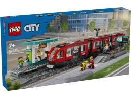 LEGO 60423 City Tramwaj miejski ze stacją