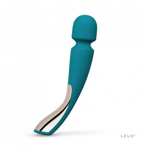 Masażer Lelo Smart Wand 2 Medium Ocean Blue | 100% ORYGINAŁ| DYSKRETNA PRZESYŁKA