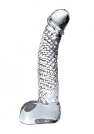 Pipedream Icicles - Realistyczne DILDO szklane przezroczyste 16,5 cm punkt G i P