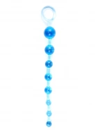 Jelly Anal 10 Beads Blue