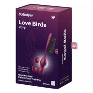 Satisfyer Love Birds Vary - Kulki gejszy, sterowane aplikacją lub pilotem ⚫ DARMOWA DOSTAWA od 299zł ⚫ DYSKRETNA PRZESYŁKA 24H Z POLSKI ⚫