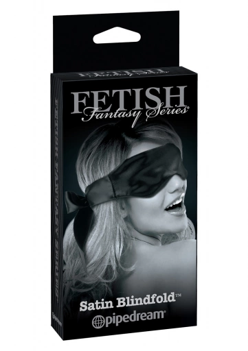 Fetish Fantasy Satin Blindfold - Satynowa opaska na oczy ⚫ DARMOWA DOSTAWA od 299zł ⚫ DYSKRETNA PRZESYŁKA 24H Z POLSKI ⚫