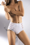 Figi Lace-Fit BBL 070 Białe