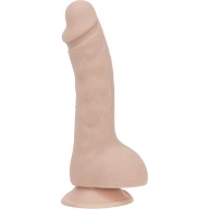 Dildo z jądrami realistyczne - Addiction Brad Dong 7.5 Inch Beige  