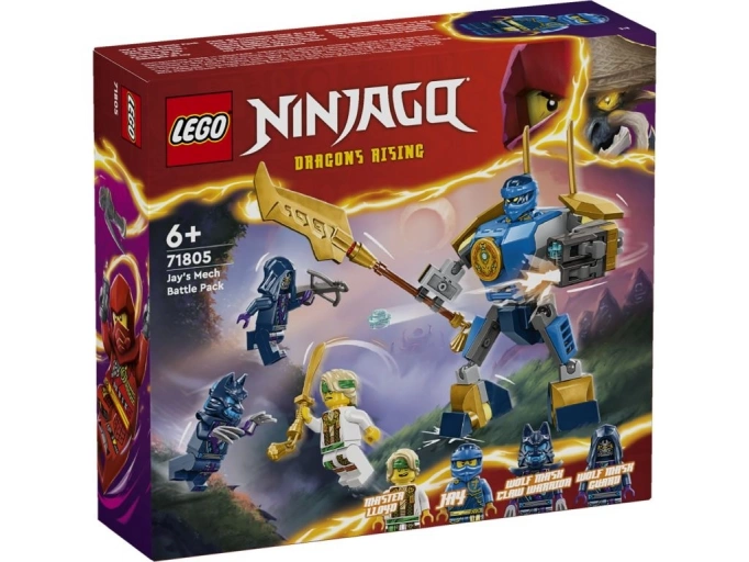 LEGO 71805 Ninjago Zestaw bitewny z mechem Jaya