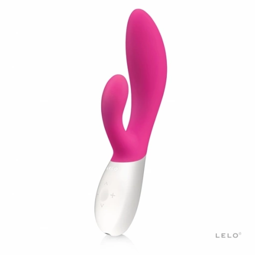 Wibrator ze stymulatorem - Lelo Ina Wave Vibrator różowy